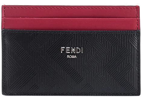 fendi ff logo card holder|fendi card holder with chain.